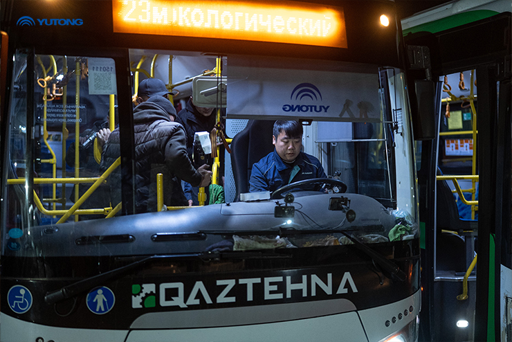 Yutong helped Kazakhstan recover from flood