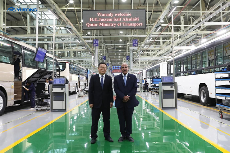 Qatars Minister of Transport Meets with Yutong Bus Chairman to Strengthen Cooperation in Sustainable Transport