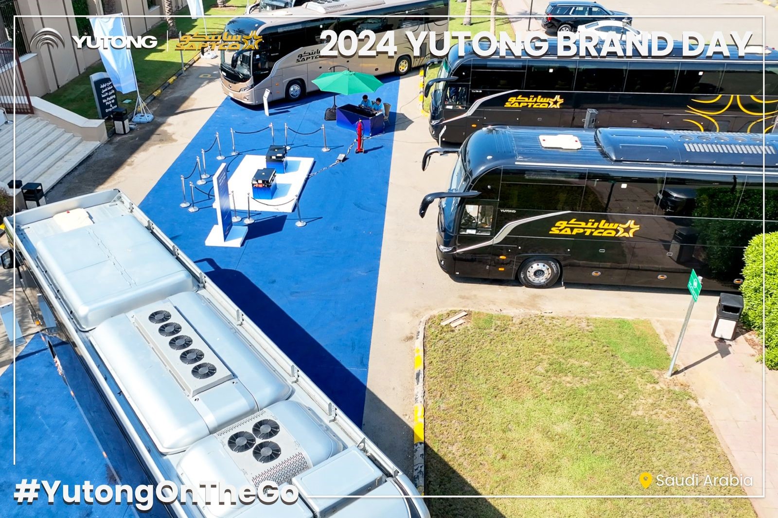 Yutong Bus Unveils YEA Technology Along with Bus and Coaches in Saudi Arabia