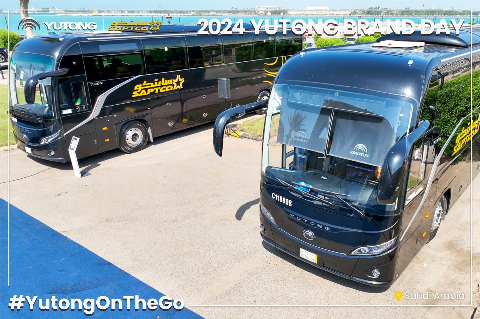 Yutong Bus Unveils YEA Technology Along with Bus and Coaches in Saudi Arabia
