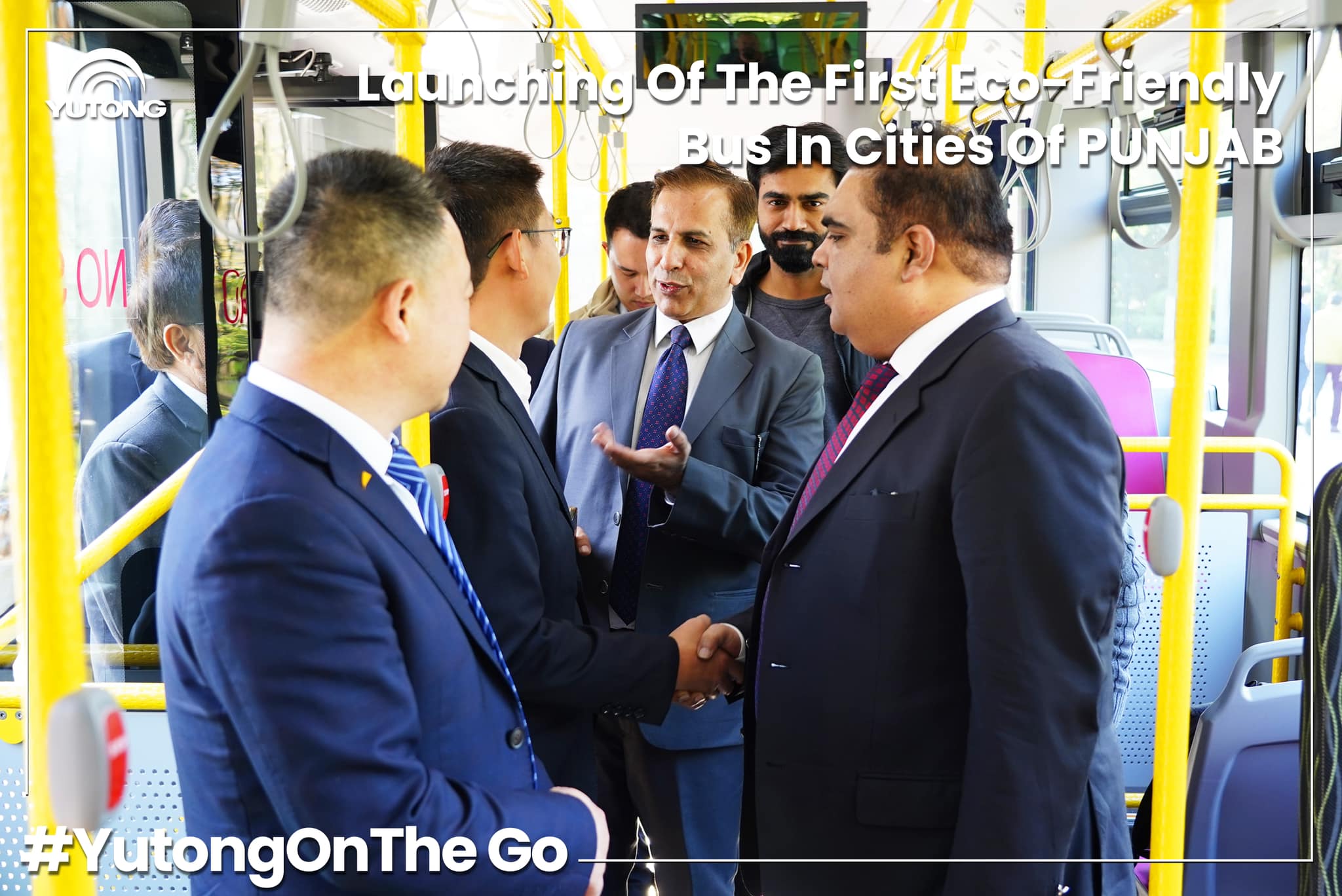 Yutong proudly launched Punjab’s first eco-friendly city bus