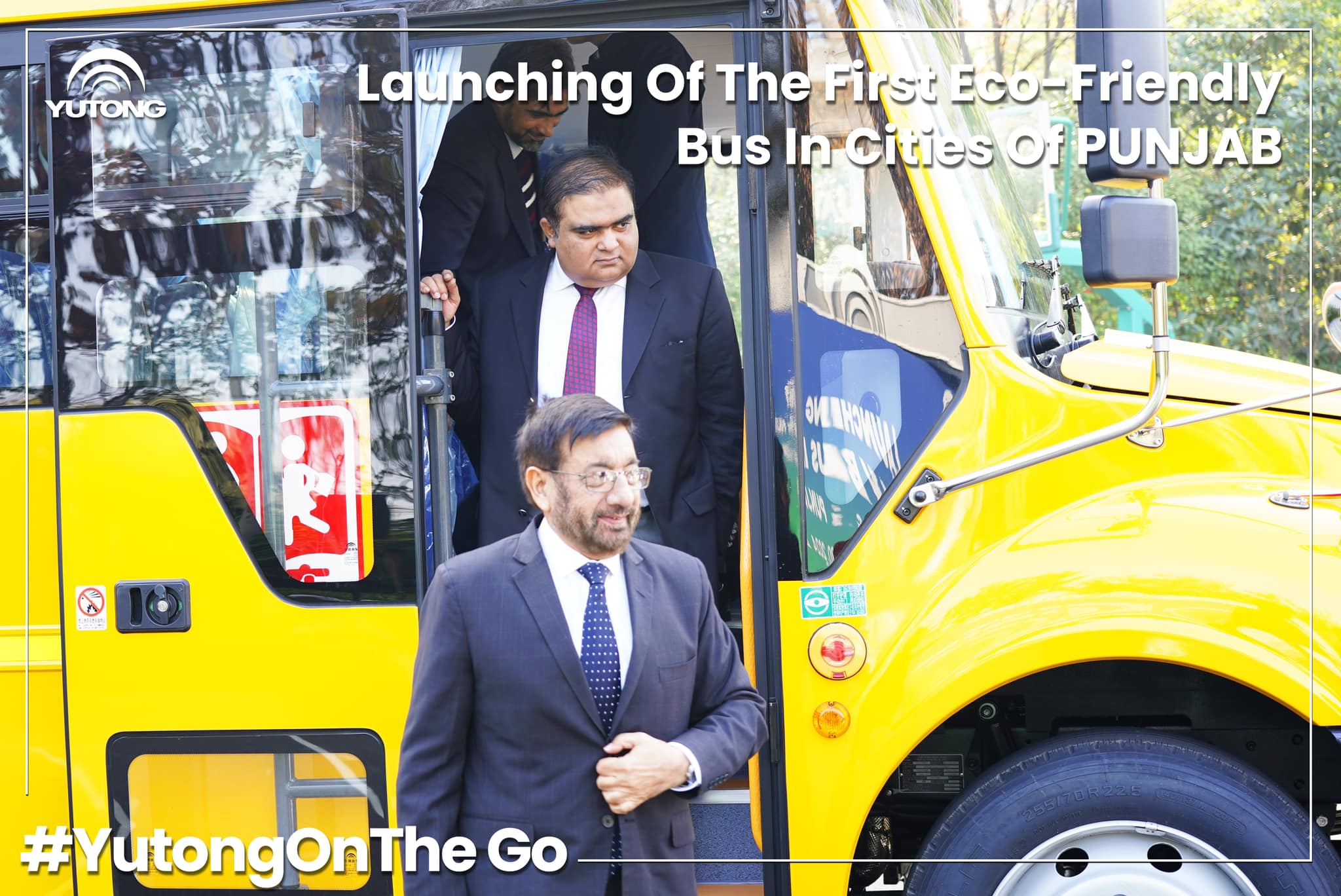 Yutong proudly launched Punjab’s first eco-friendly city bus