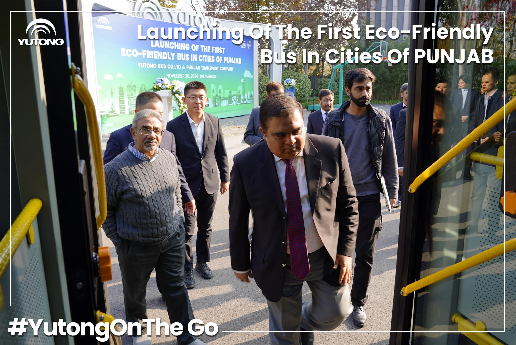 Yutong proudly launched Punjab’s first eco-friendly city bus