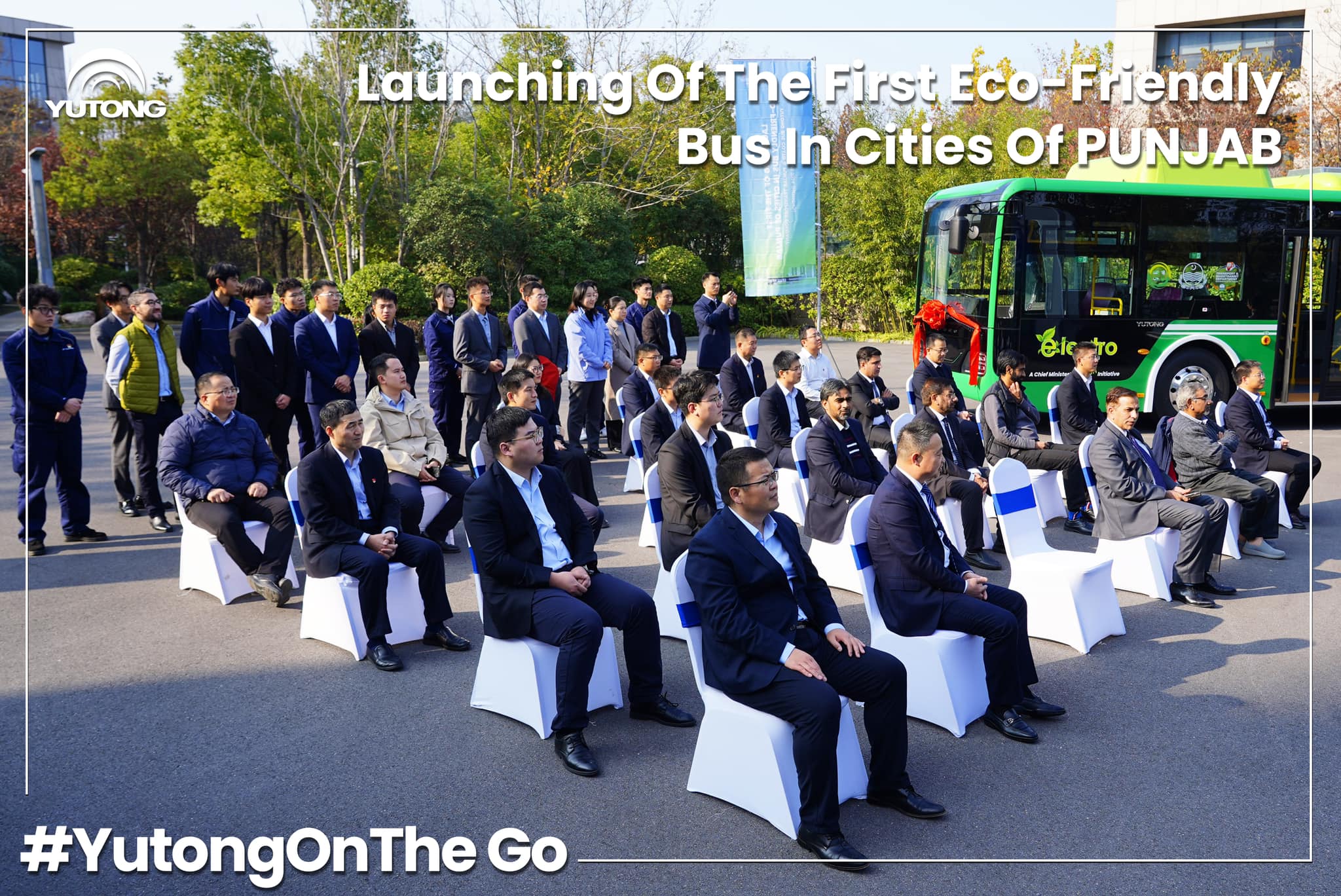 Yutong proudly launched Punjab’s first eco-friendly city bus