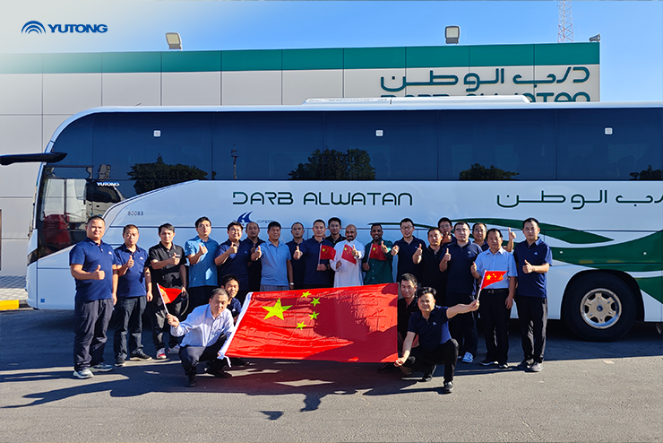 Yutong’s 110-C13PRO Delivery to Aramco, Injecting Momentum into Middle East Premium Transport Market Yutong’s 110-C13PRO Delivery to Aramco, Injecting Momentum into Middle East Premium Transport Market