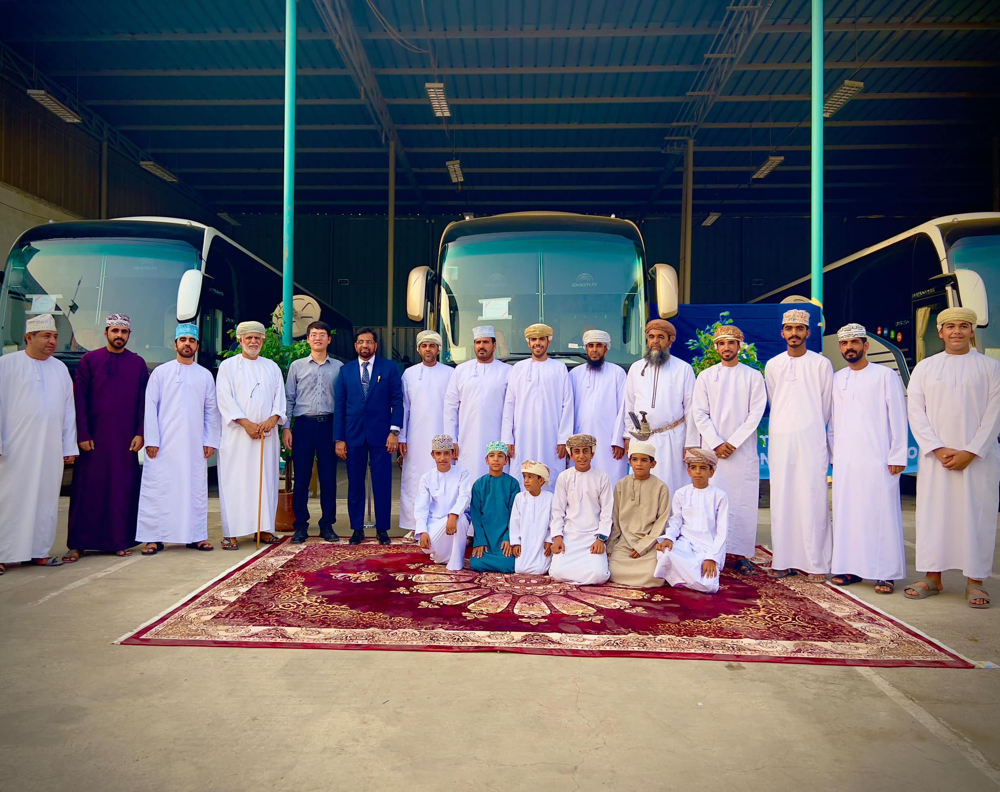 Yutong Delivers 17 Units of ZK6138H Buses to New Tech Automobile Engineers SPC, Strengthening Its Presence in Oman