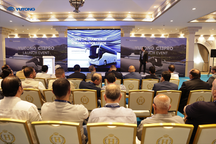 Yutong Celebrates C13 PRO Launch and Honors Million-Kilometer Milestone in Jordan