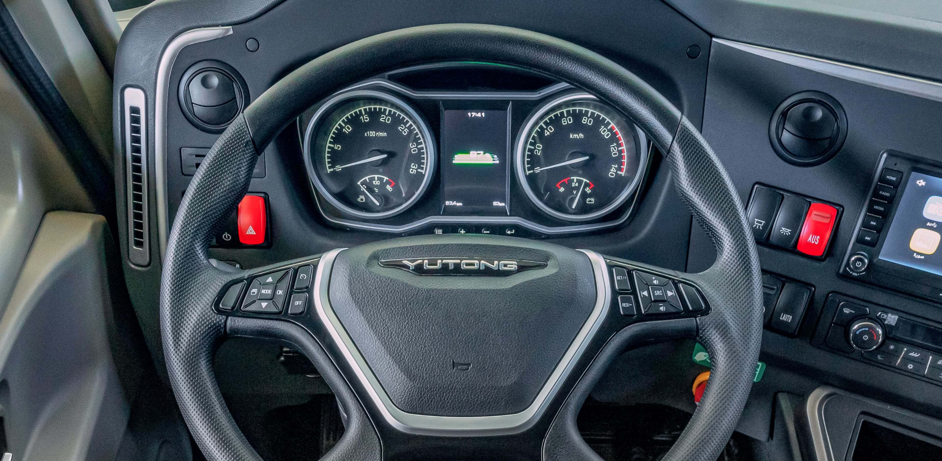 Multi-functional steering wheel