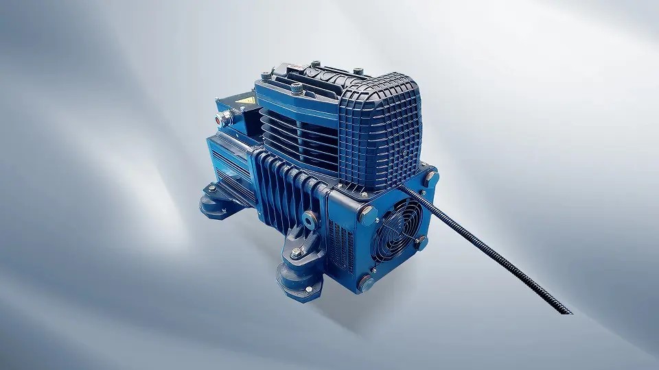High-energy electric air compressor