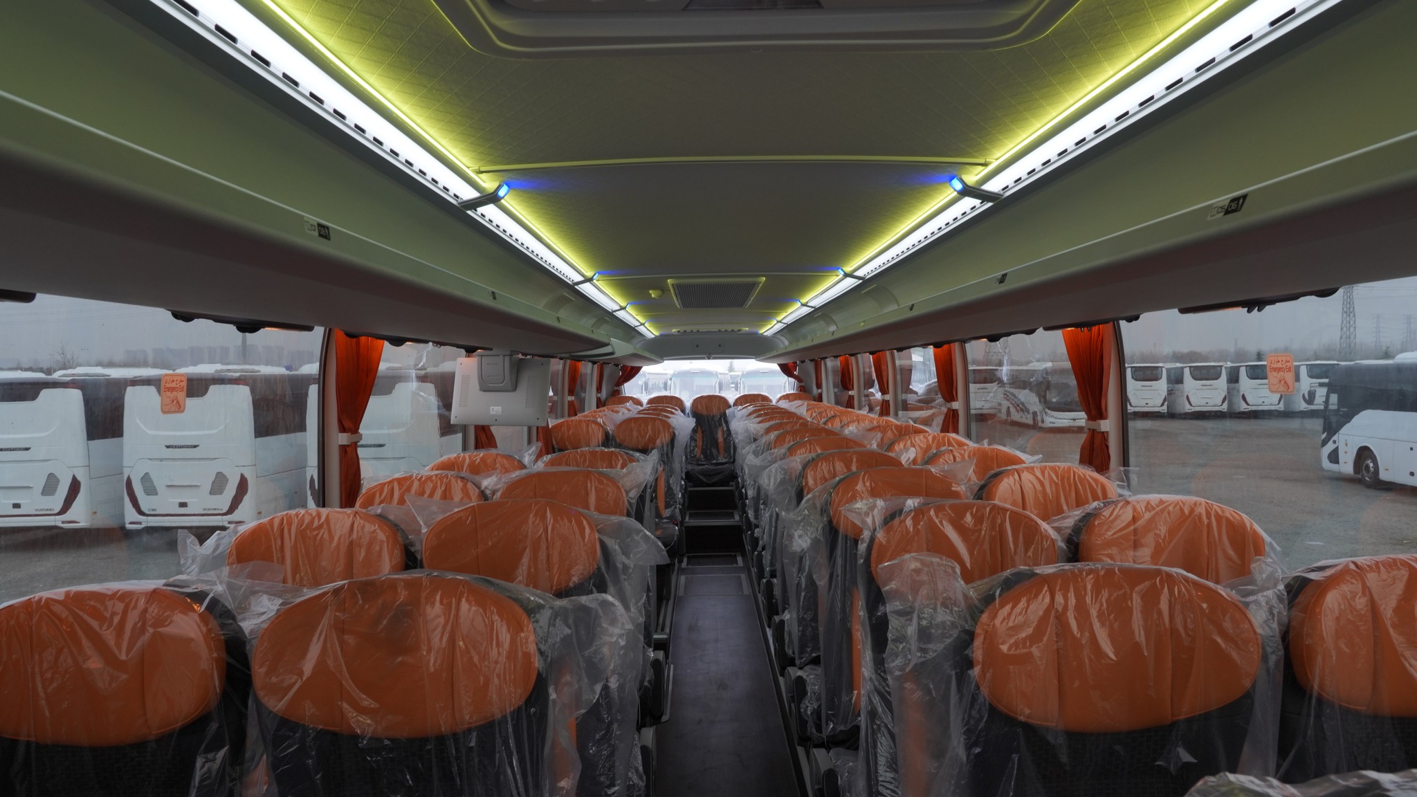 Yutong C13PRO Buses Shipped to Saudi Arabia, Strengthening Premium Intercity Transport