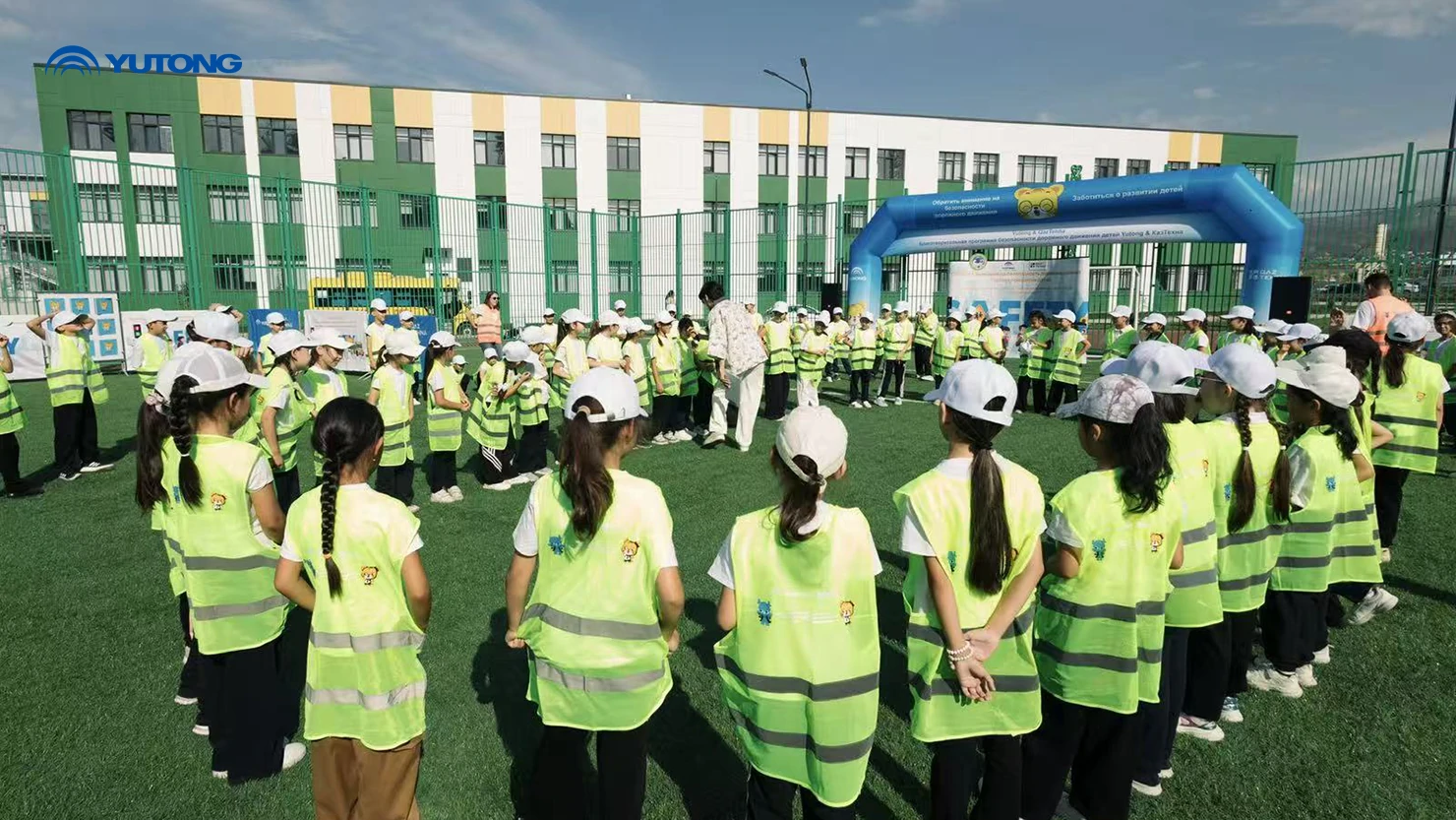 Growing Up with Safety: Yutongs Childrens Road Safety Initiative Reaches Schools Across Kazakhstan Growing Up with Safety: Yutongs Childrens Road Safety Initiative Reaches Schools Across Kazakhstan
