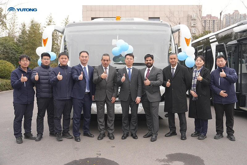 Yutong Apron Bus Enter Kuwait Market for the First Time Yutong Apron Bus Enter Kuwait Market for the First Time