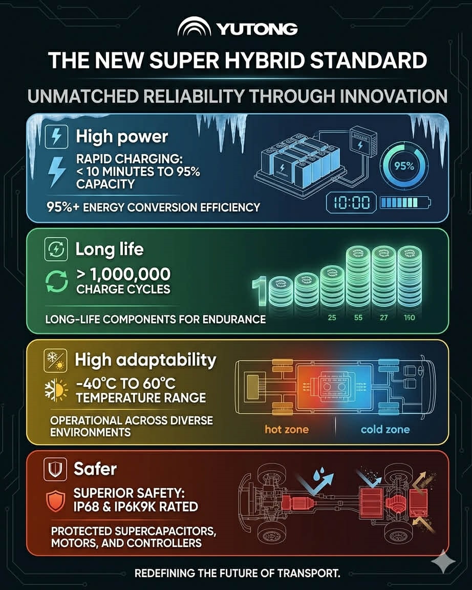 Yutong Sets a Global Standard with “The  Super Hybrid Standard”