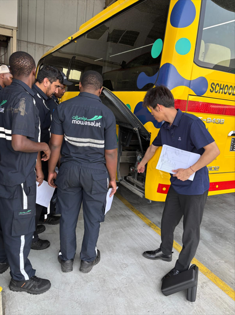 Yutong and Mowasalat Continue Strengthening CNG Fleet Safety Through Technical Training