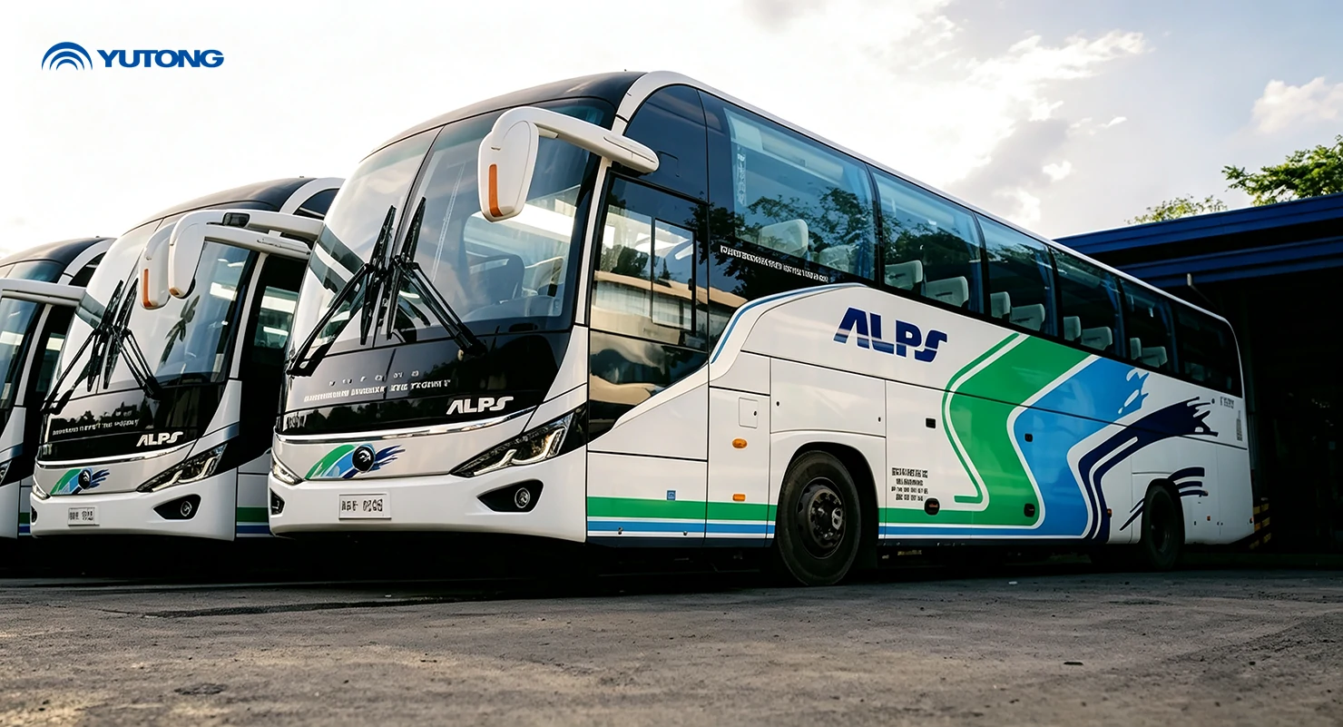 ALPS The Bus Inc. Strengthens Its Fleet with Additional Yutong C12 Coaches ALPS The Bus Inc. Strengthens Its Fleet with Additional Yutong C12 Coaches