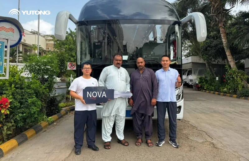 Yutongs KD factory in Pakistan has delivered over 3,000 coaches  Continue to empower local passenger transport upgrades