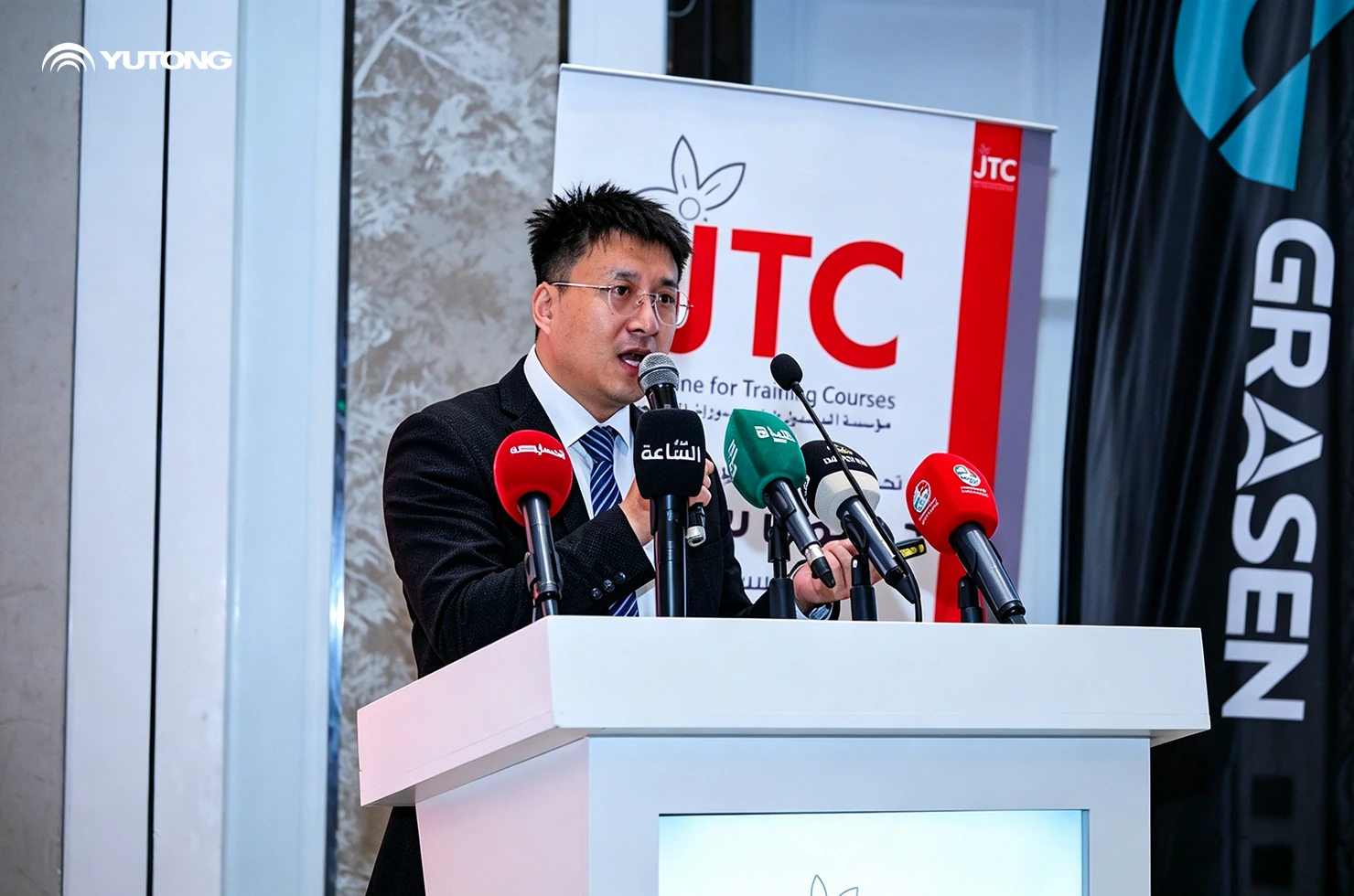 Yutong Participates in Jordans National Climate Change and Green Economy Conference Yutong Participates in Jordans National Climate Change and Green Economy Conference