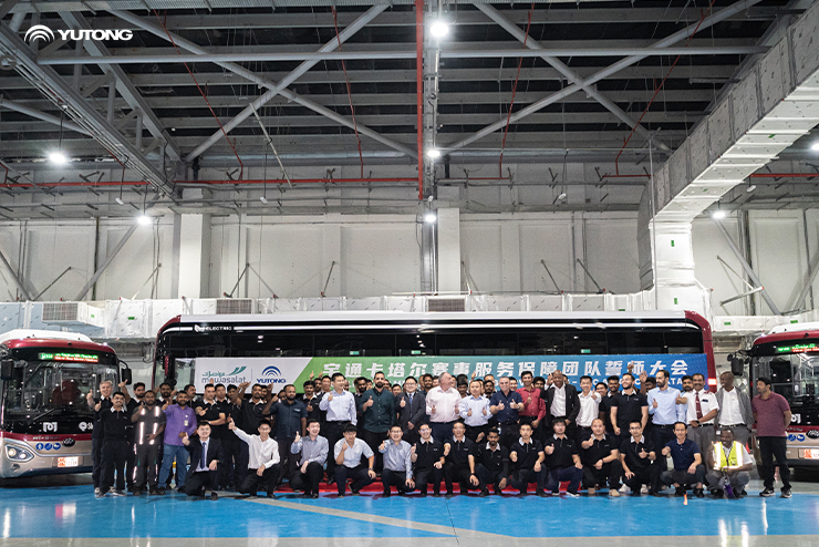 Yutong provides services for prestigious football event in Asia